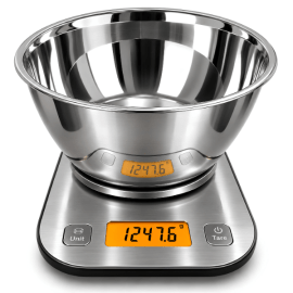 GP3-5000 Çukur Kefeli Dijital Mutfak Terazisi 5KG