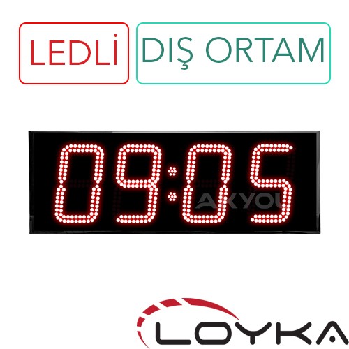 Loyka STN-204 Nem, Saat, Derece-20 cm yazı yüksekliği