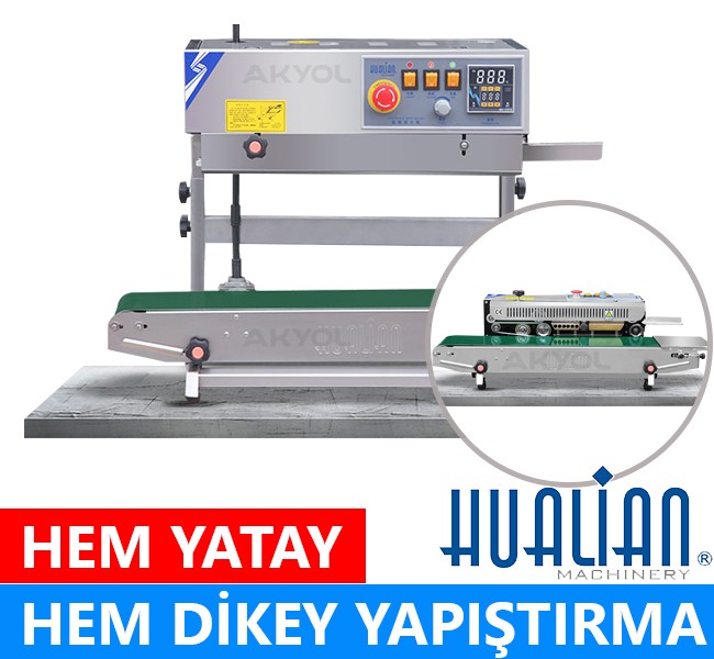 Hualian FRB 770 II Hem YATAY Hem DİKEY Yürüyen Bantlı Otomatik