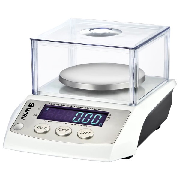 Swock JD602 Dijital Hassas Terazi | 600g / 0.01g Fanuslu