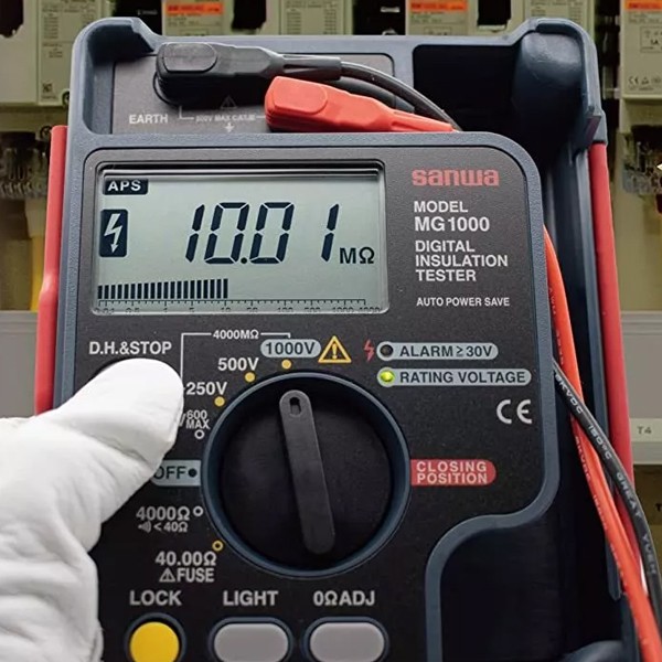 MG1000 İzolasyon Test Cihazı 4000MΩ | 1000V