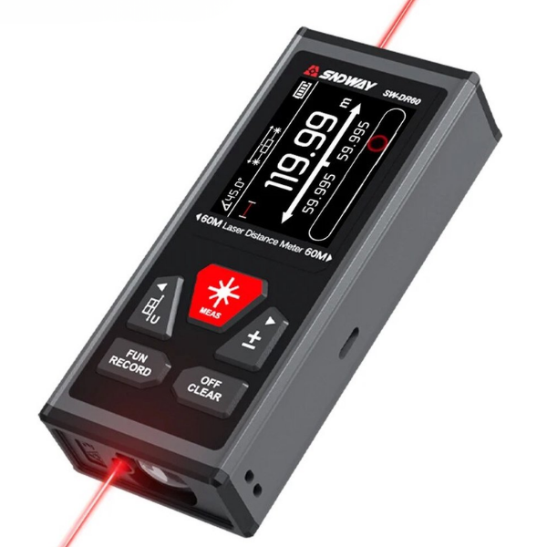 SW-DR60 Çift Yönlü Lazermetre - 60m+60m (Toplam 120m)