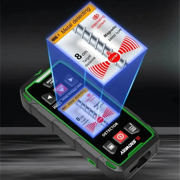 SW-6100GT Duvar Tarama Cihazı ve 120m Lazer Metre
