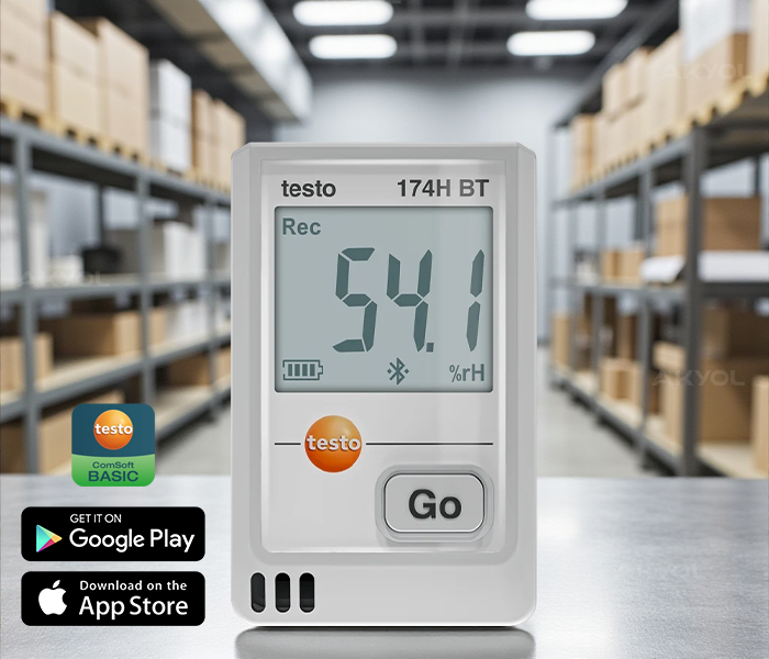 Testo 174H BT logger