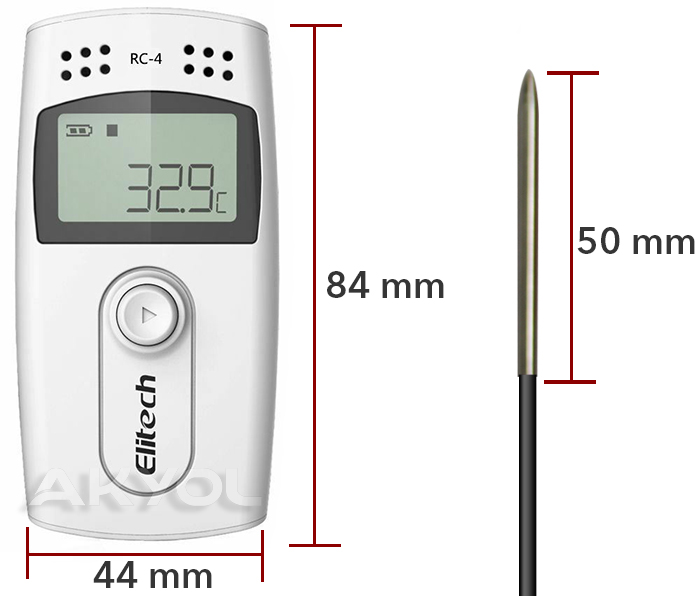 rc-4 datalogger sıcaklık kayıt cihazı