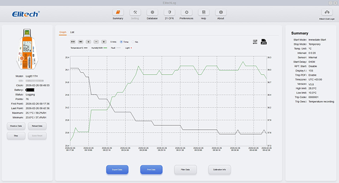 loget 1 th datalogger