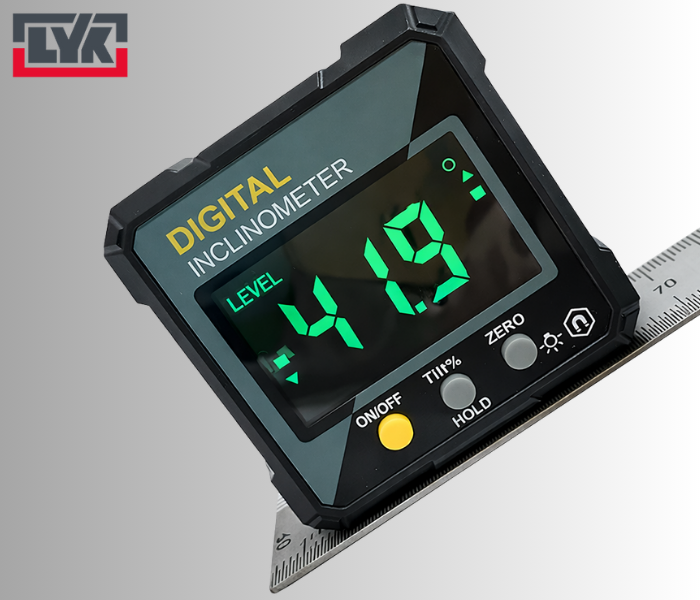 LYK 5315-90C Dijital Eğim Ölçer Mıknatıs Özellği