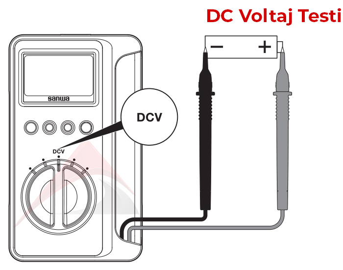 CD800F DC voltaj ölçer