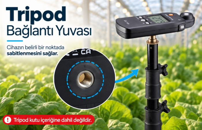 AZ 8584 PPFD ölçüm cihazı