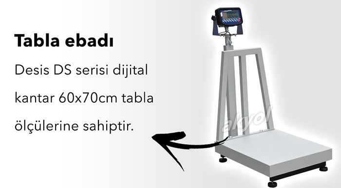 Desis ds 300kg 60x70cm