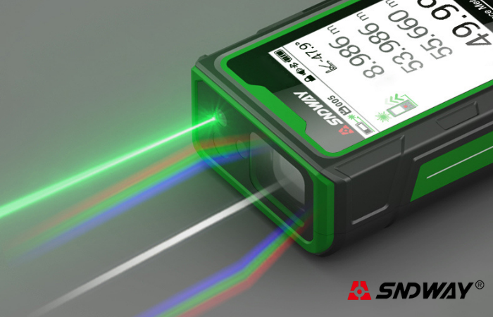 yeşil lazerli mesafe ölçer