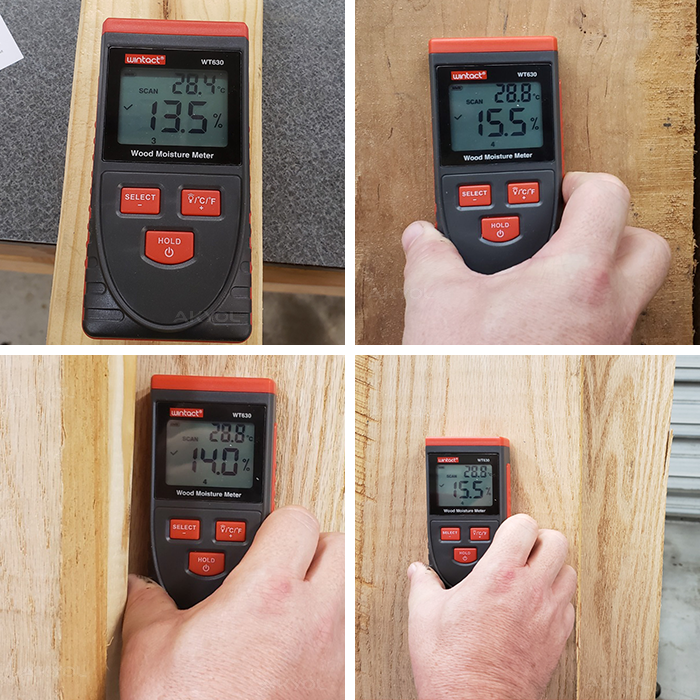 portatif ahşap nem ölçer