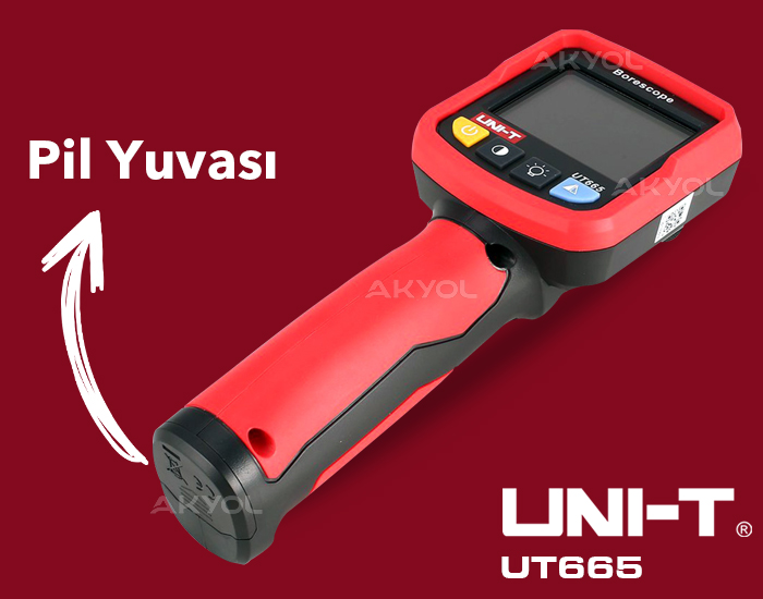 UNIT UT665 yılan kamera sistemi