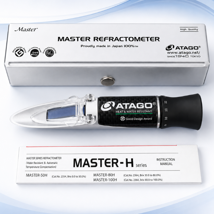 Atago 2384 Master-100H Dürbün Tipi Refraktometre Kutu İçeriği