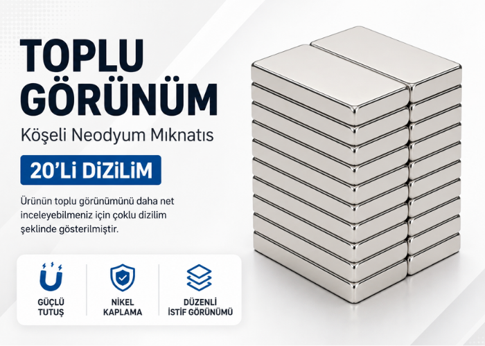 Dikdörtgen mıknatıs