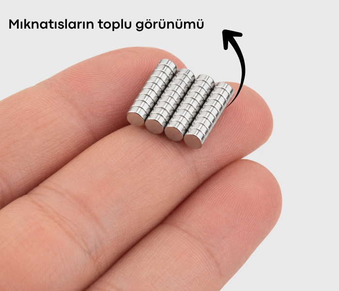 80°C Isıya Dayanıklı mıknatıs