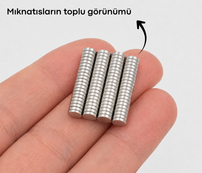 80°C Isıya Dayanıklı mıknatıs