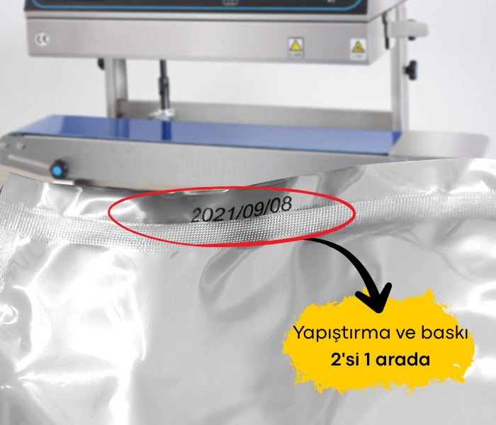 mürekkepli poşet yapıştırma