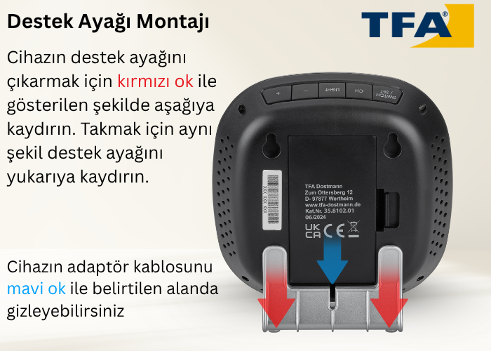TFA 35.8102.01 wireless hygrometer
