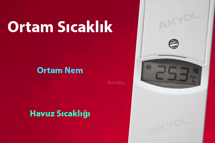 Havuz Suyu Sıcaklık Ölçer