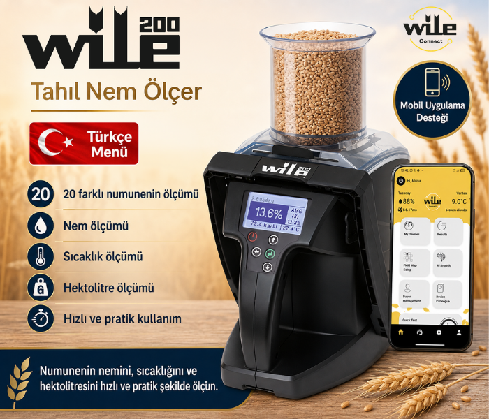 wile 200 tahıl nem ölçer