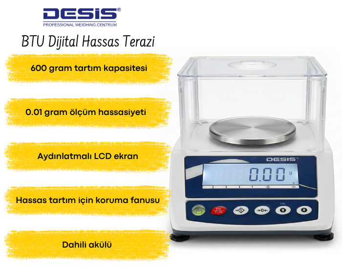 desis btu hassas terazi