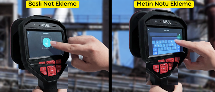 AI56L ile Görüntülere Sesli Not veya Metin Notu Ekleme