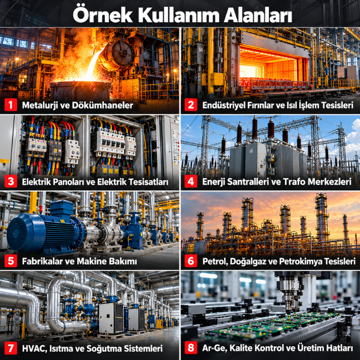 HIKMICRO G61H sanayi termal kamera