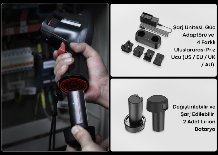  HIKMICRO M31 Termal Kamera Değiştirilebilir Batarya