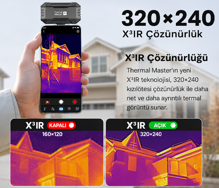 Telefon termal kamera