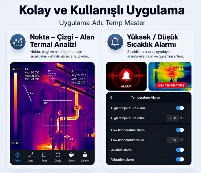 Mobil termal kamera