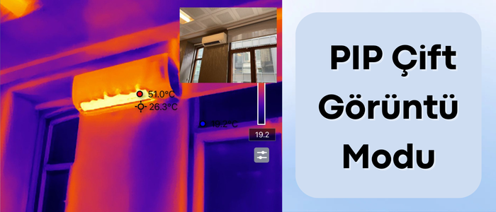 Thermal Master P3 Akıllı Telefonlar İçin Mobil Termal Kamera IR-Fusion