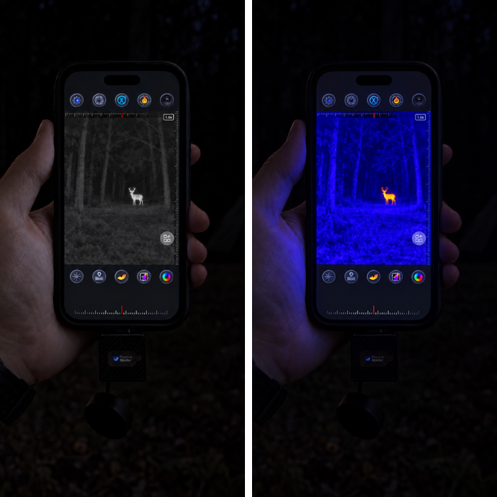 Thermal Master T2 Max ile geyik termal gözlemi