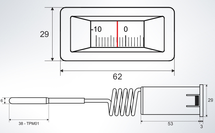 problu termometre