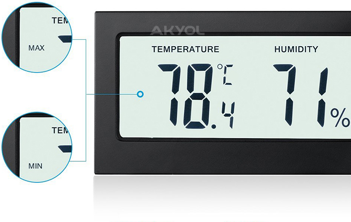 LYK- DTH mini termometre