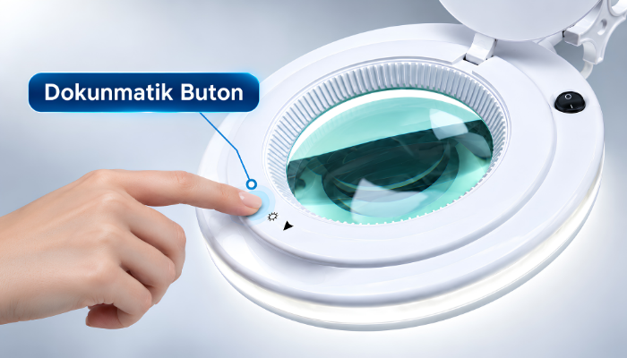 6017 dokunmatik buton