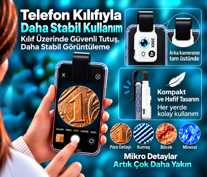 mb200x telefon kılıfı ile daha stabil kullanım