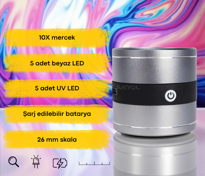 MG 8018 mini büyüteç