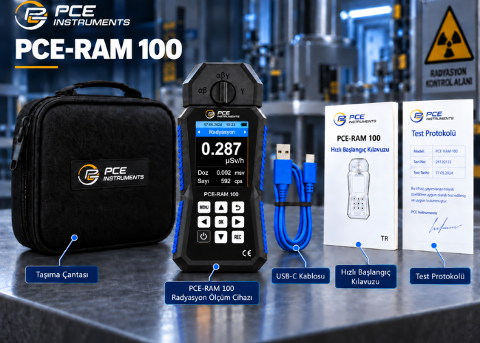 pce-ram 100 teslimat içeriği
