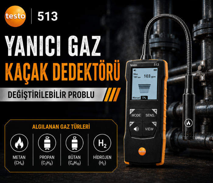 doğalgaz kaçak tespit cihazı