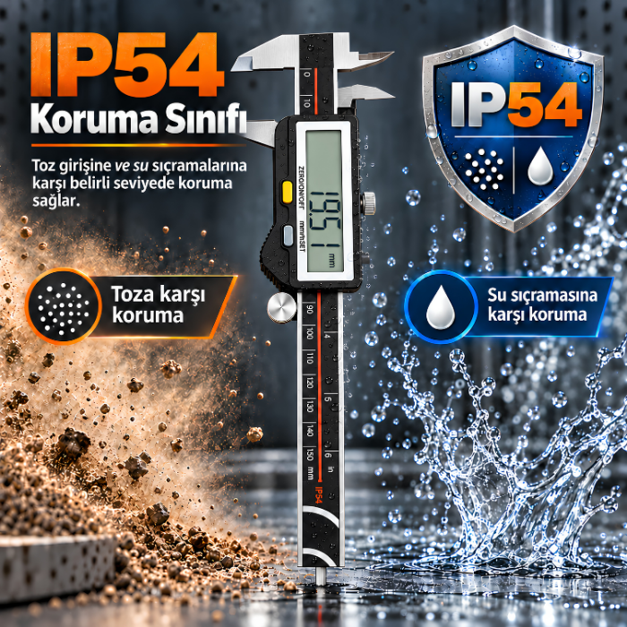 W5110L-150 kumpas IP54 koruma sınıfı
