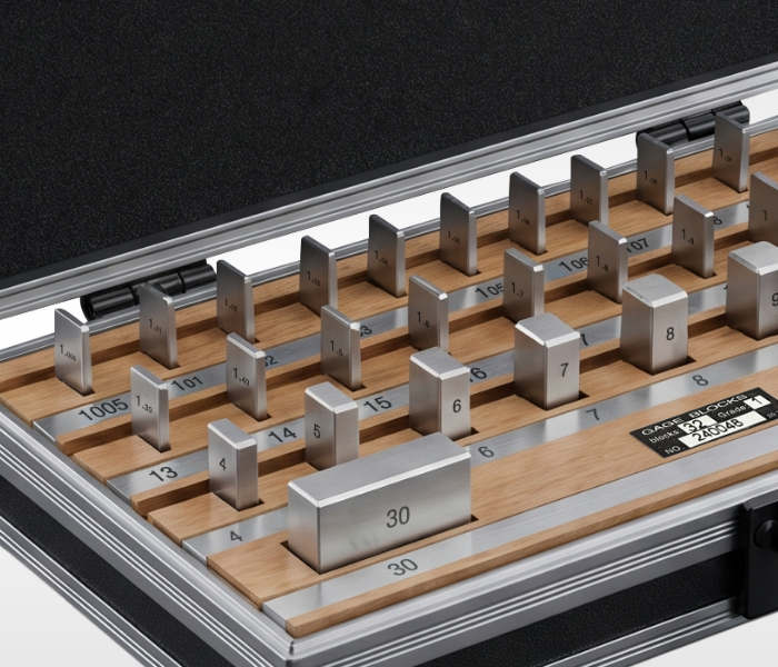 kalınlık ölçer kalibrasyon seti