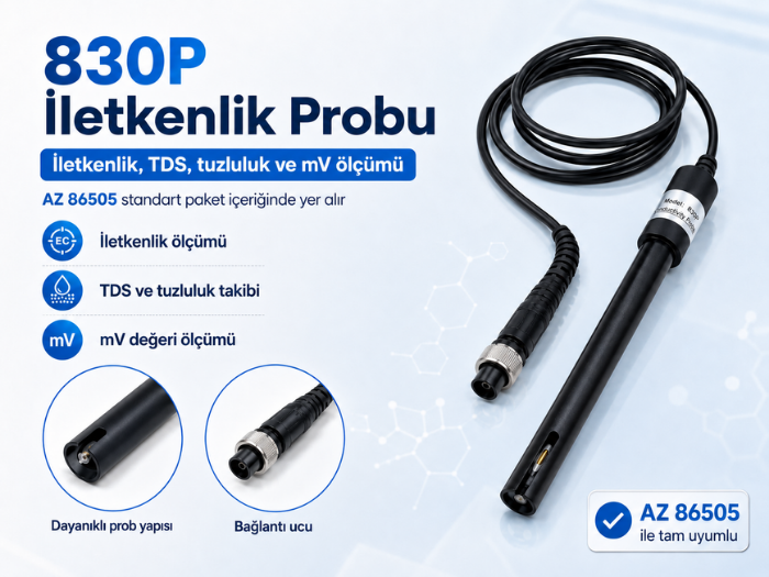 az instrument 830p iletkenlik probu