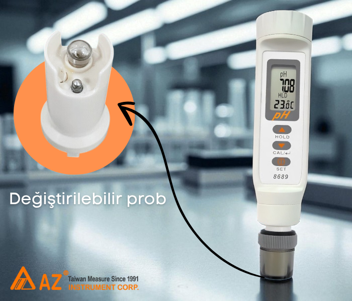 az 8689 ph metre