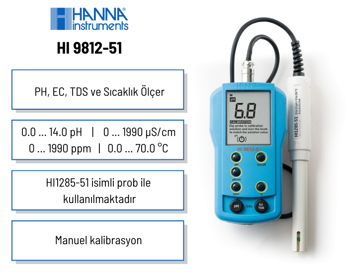 hanna 9812-51