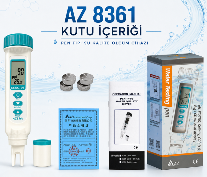 az 8361 tuzluluk ölçer