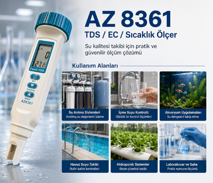 az 8361 ppm ölçer