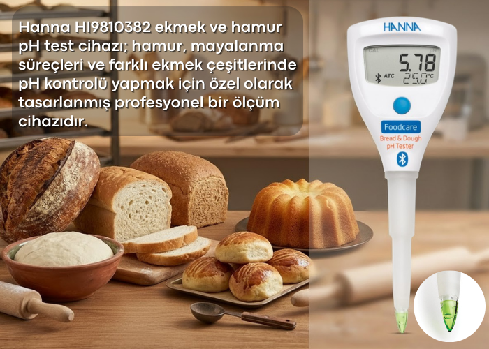 Hanna Ekmek pH Ölçüm Cihazı