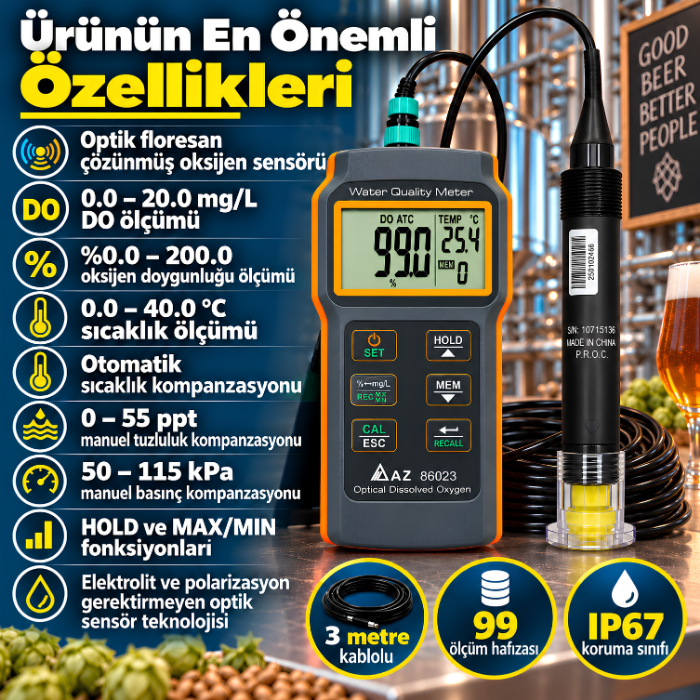 az 86023 ürünün en önemli özellikleri