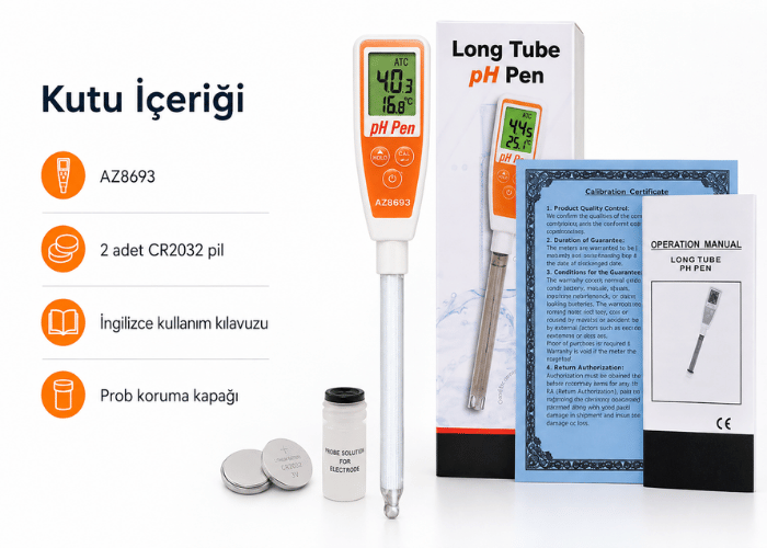 az 8693 kutu içeriği